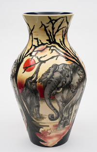 Moorcroft Pottery Timbavati Vase 94/24